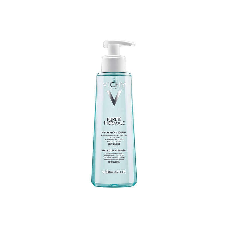Vichy Purete Thermale Cleansing Gel 200 mL to cleanse skin