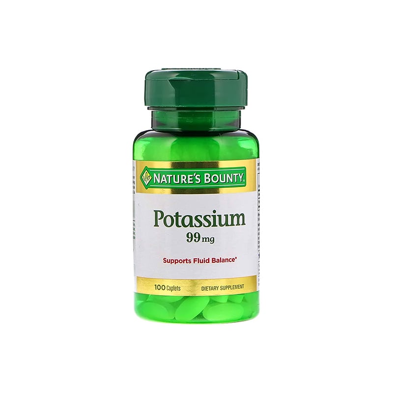 Natures Bounty Potassium 99mg 100'S 201110