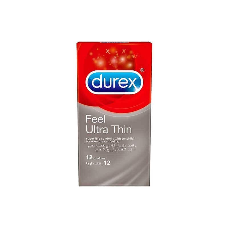 Durex Feel Ultra Thin Condoms 12'S