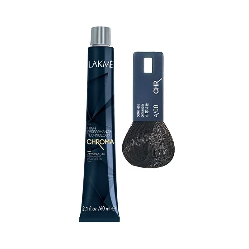 Lakme Chroma 4/00 Medium Brown 60ml