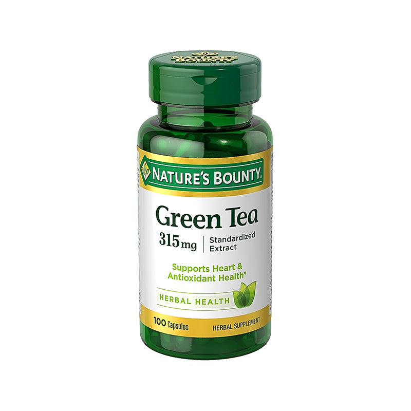 Natures Bounty Green Tea Caps 100'S