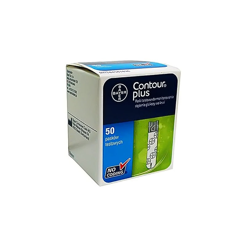 Ascensia Contour  Plus Strips 50' s 0414