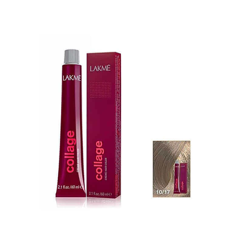 Lakme Chroma 10/17 Blue Ash Platinum Blonde 60 ml Hair Color