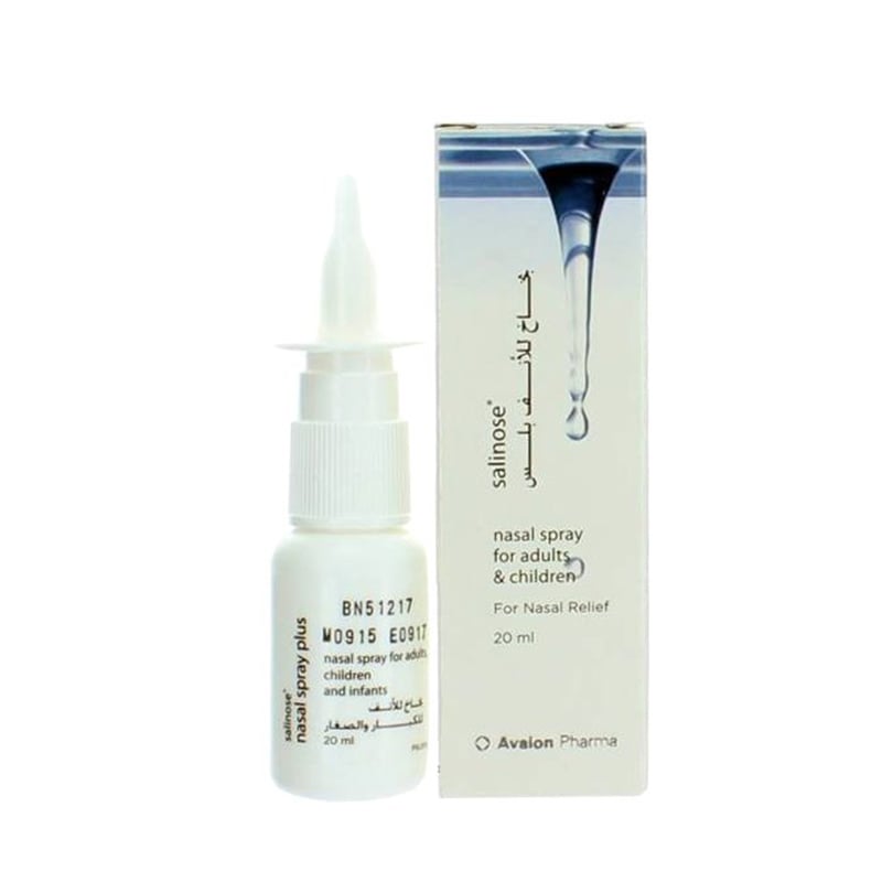 Avalon Salinose Nasal Spray Plus 20Ml