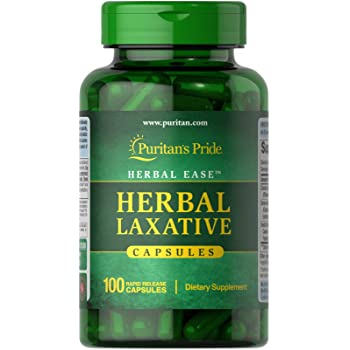 Puritan's Pride Herbal Laxative Caps 100'S
