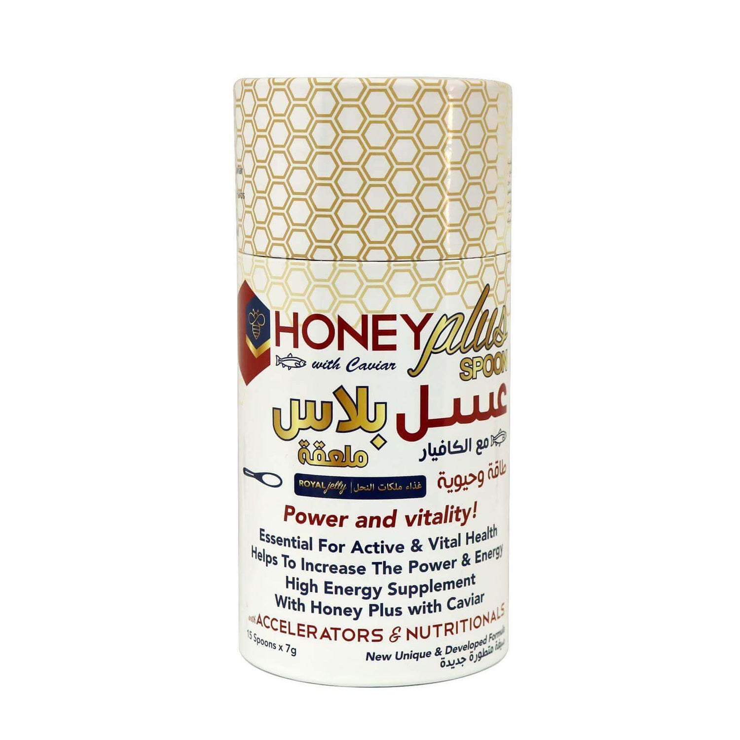 Protem Pharma Honey Plus Spoon with Caviar 7G*60'S