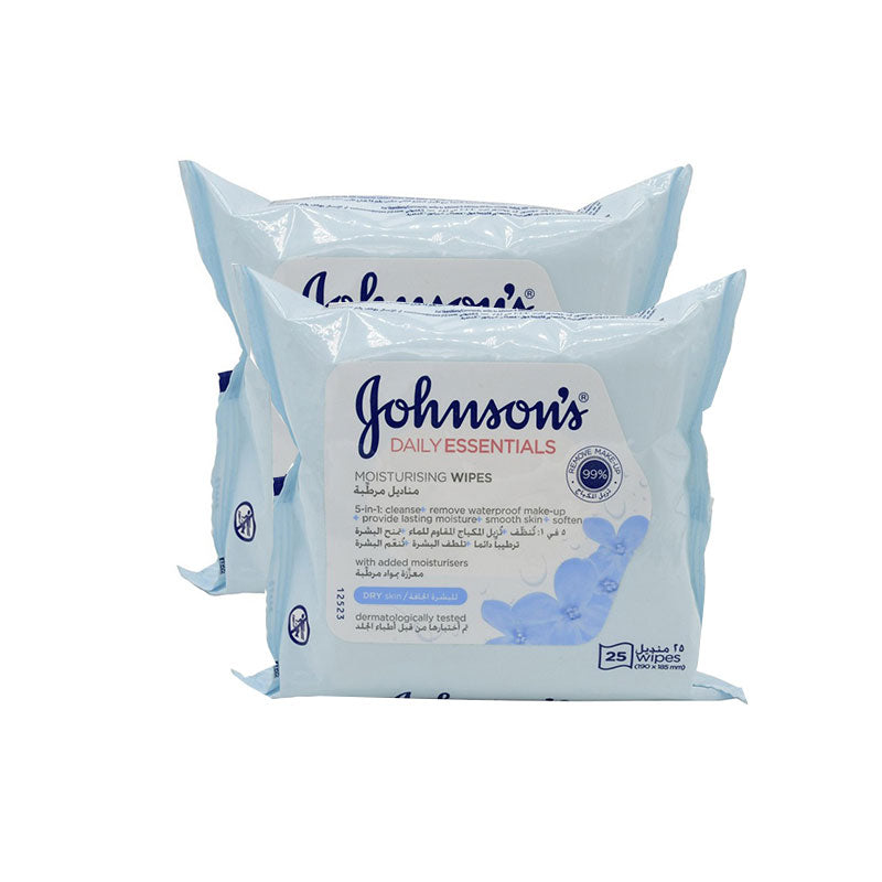Johnsons Hydra Wipes 25'S 1+1 Offer