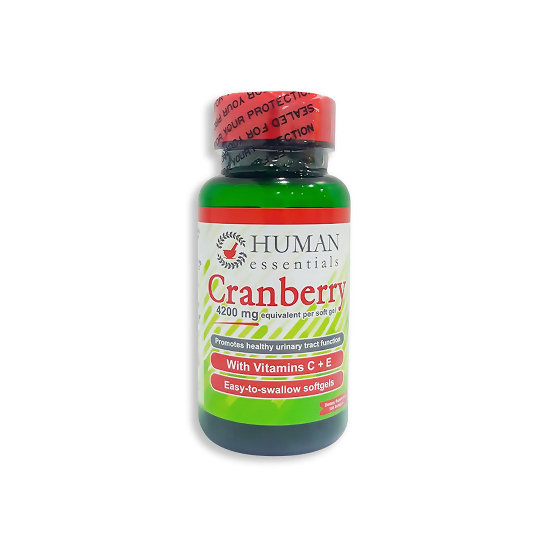 Human Essentials Cranberry 4200 mg Softgel 60'S