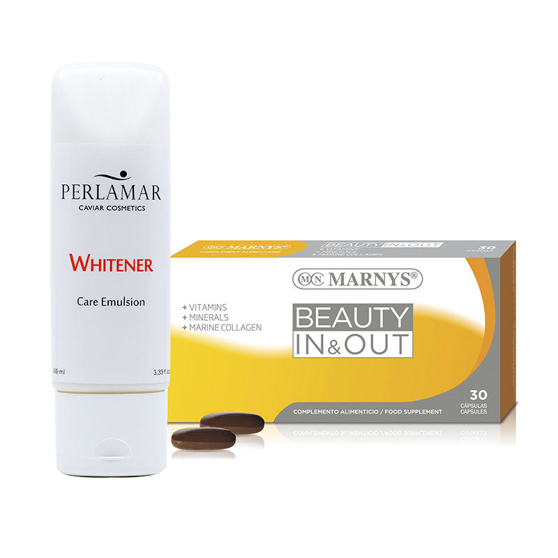 perlamar whitner emulsion + marnys beauty in and out offer