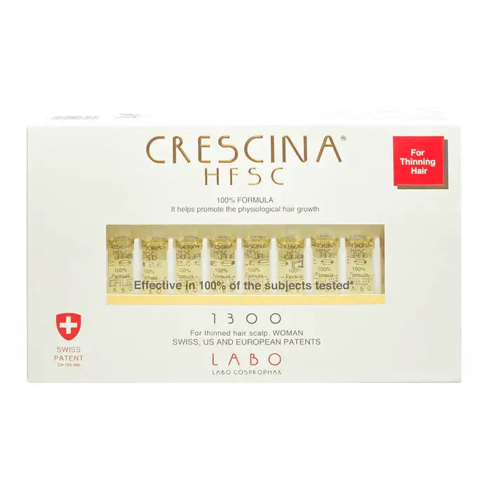 Crescina 1300 Woman HFSC Hair Regrowth Ampoules