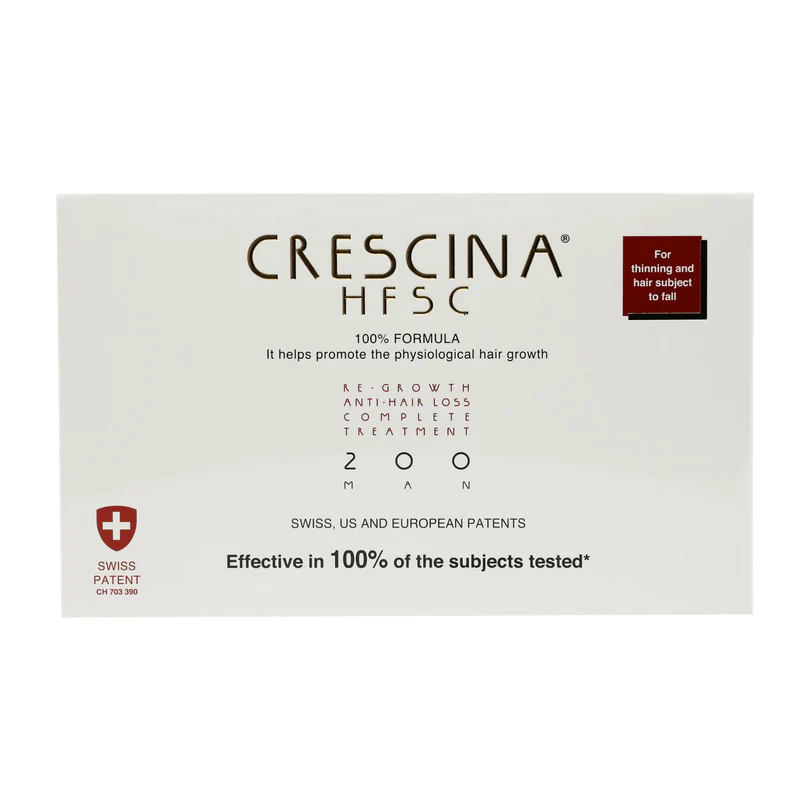 Crescina HFSC 200 Man dual-action ampoules – 10 TC + 10 FL