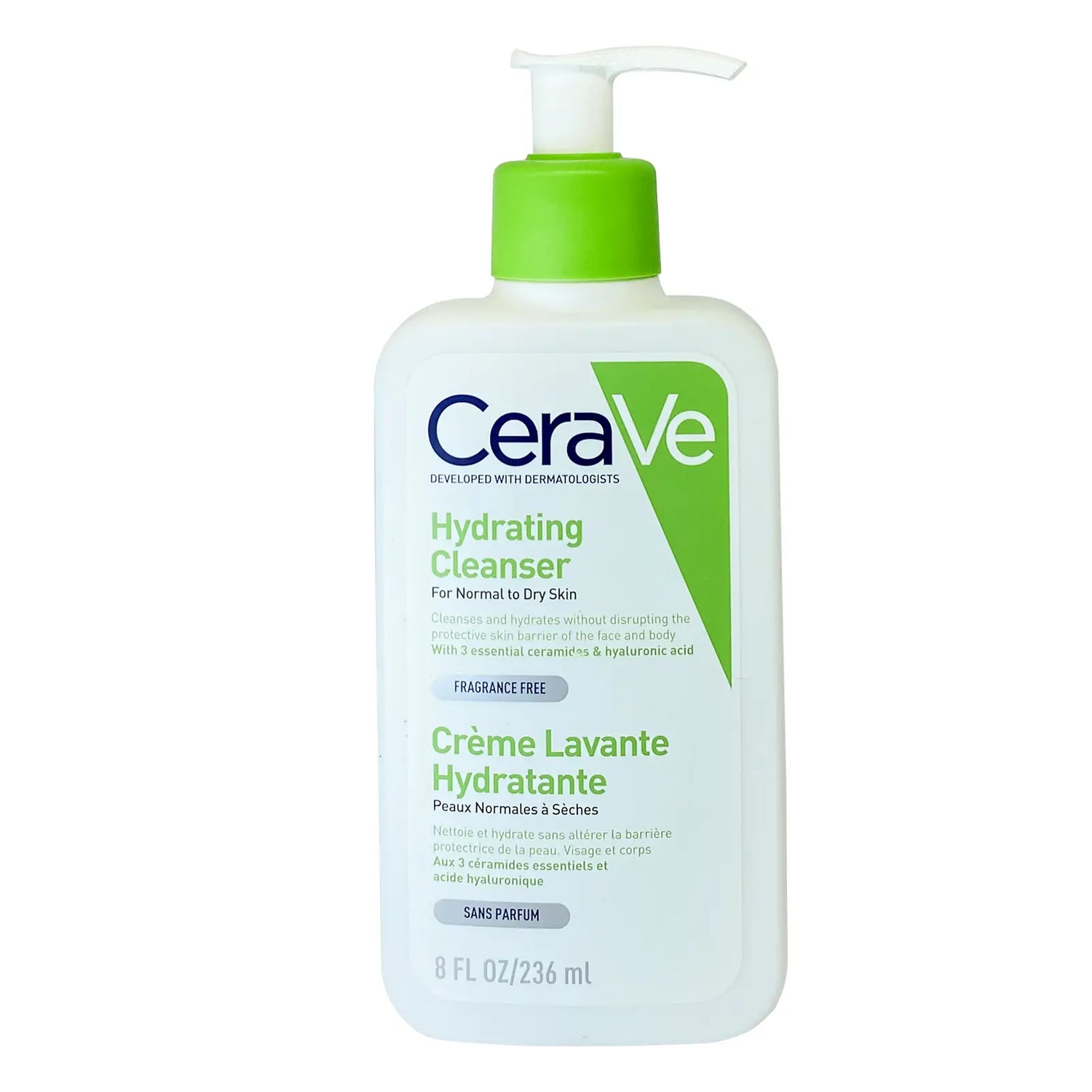 cerave hydrating cleanser bottle 236ml