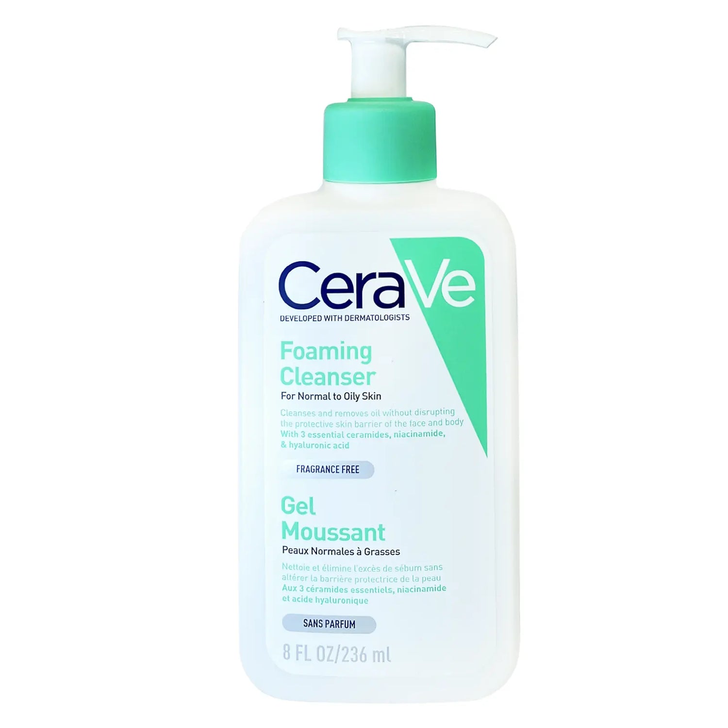 CERAVE FOAMING CLEANSER 236 ml 84463 - Beauty Vitamins