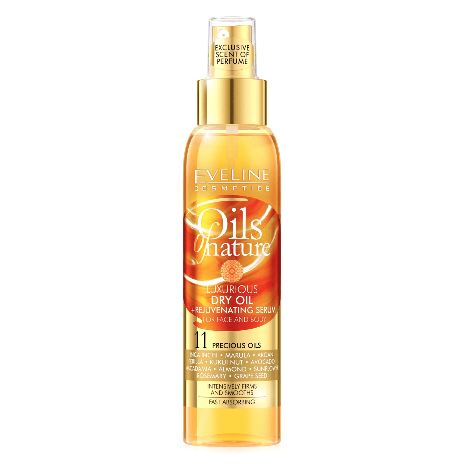 Eveline Oils Of Nature Dry Oil 11 Precious Oils 125 ml