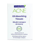 NOVACLEAR ACNE OIL ABSORBING TISSUES OIL CONTROL 50'S - Beauty Vitamins