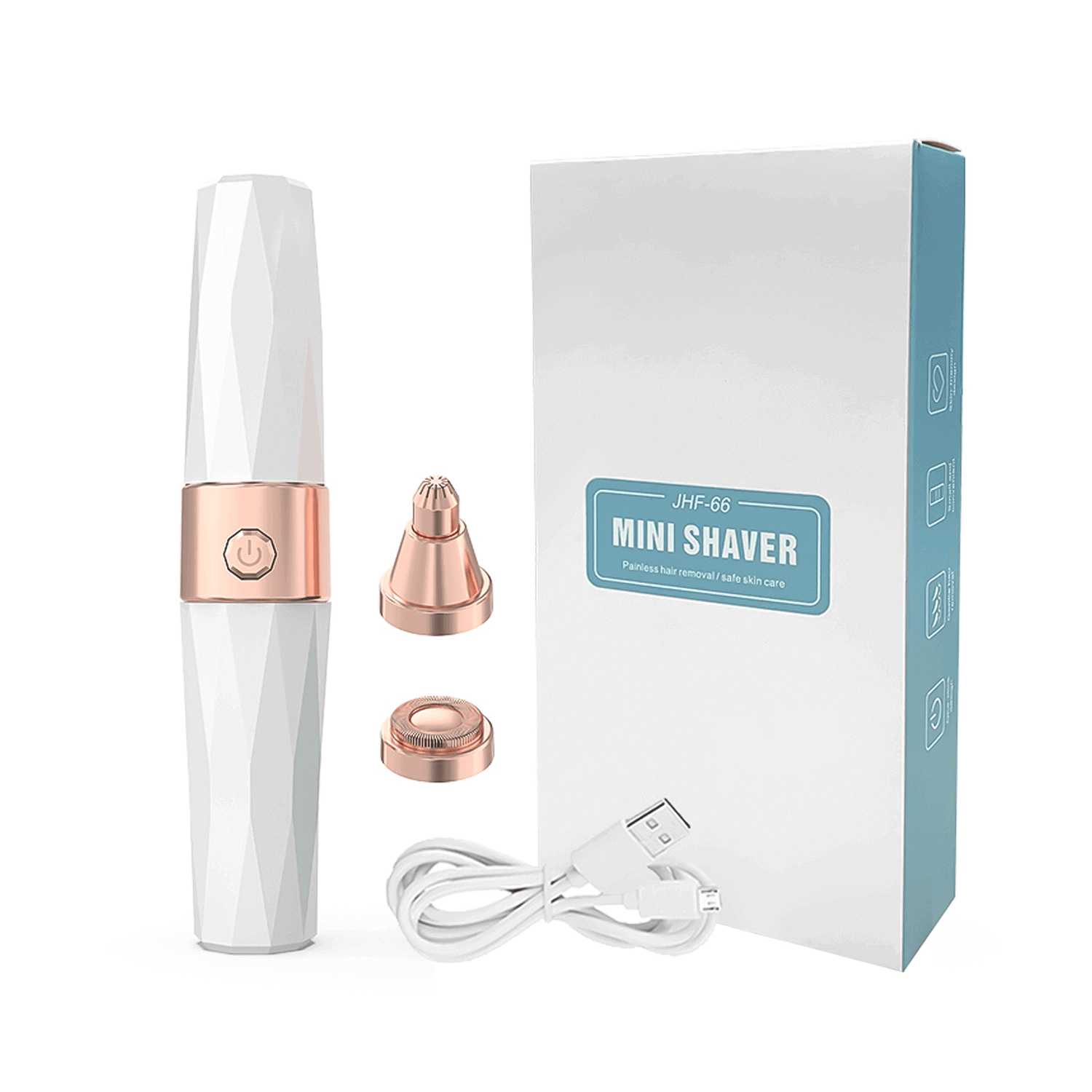 Epilator Beauty Device Mini Shaver JHF-66 as hair removal