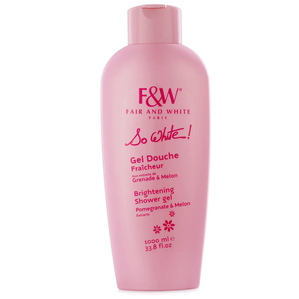 Fair & White So White Brightening Shower Gel 1000 ML - Beauty Vitamins