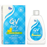 QV Baby Gentle Wash 250g – mild soap-free qv cream cleanser for baby skin and hair