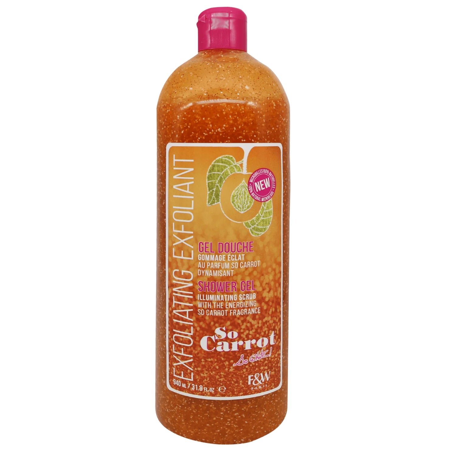 Fair & White So Carrot Gel Illuminating Scrub 1000 ML - Beauty Vitamins