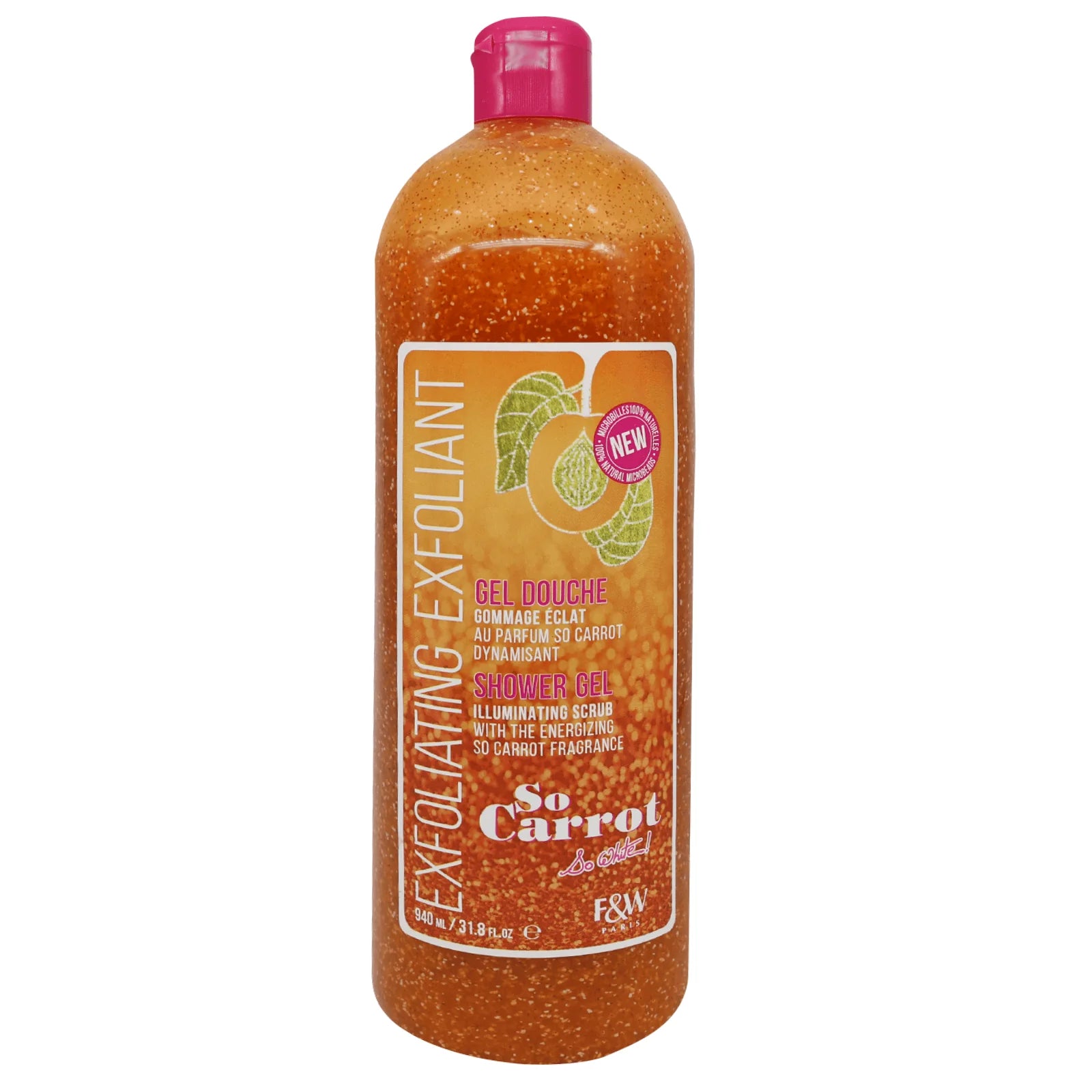 Fair & White So Carrot Gel Illuminating Scrub 1000 ML - Beauty Vitamins