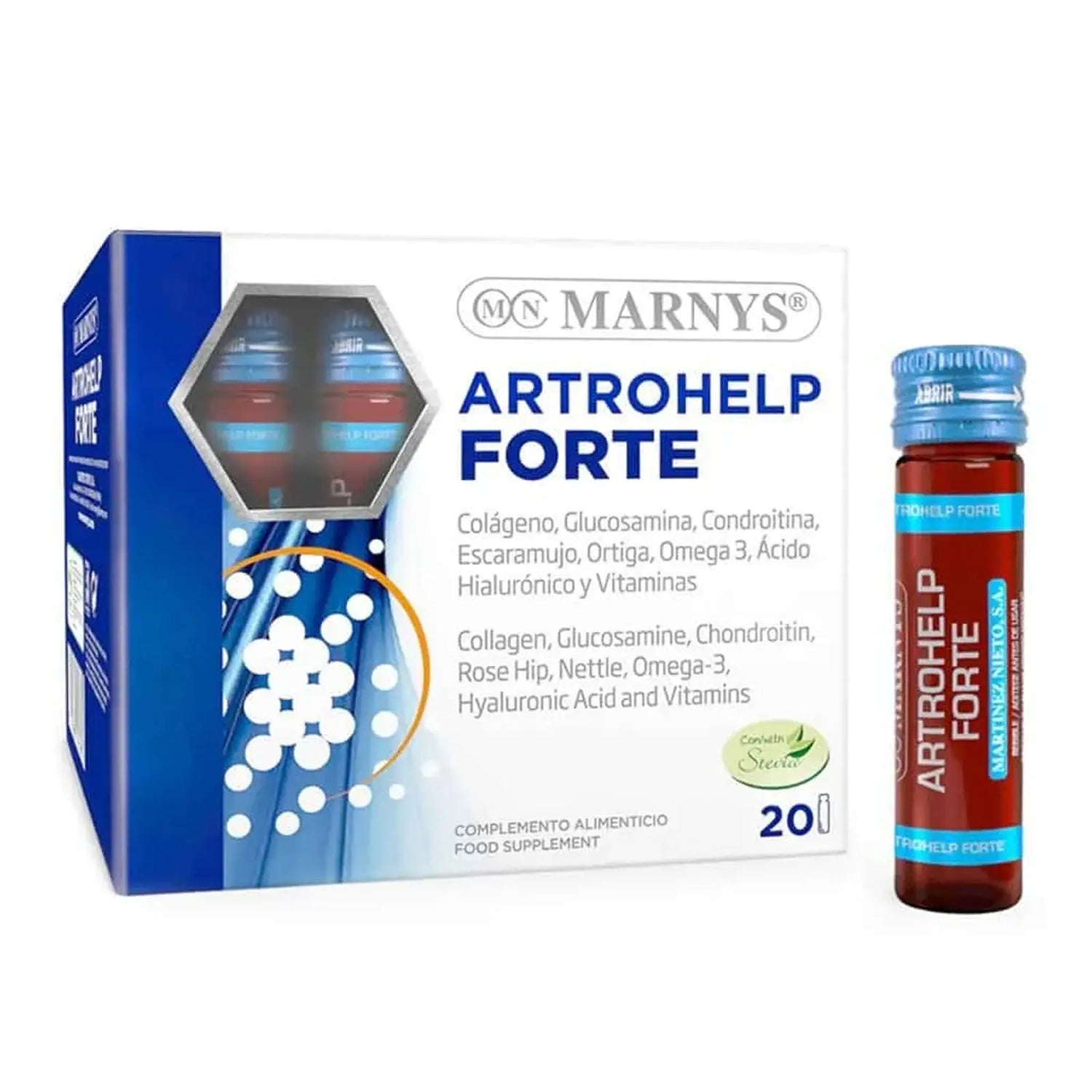 Marnys Artrohelp Forte Vials 20'S - Beauty Vitamins