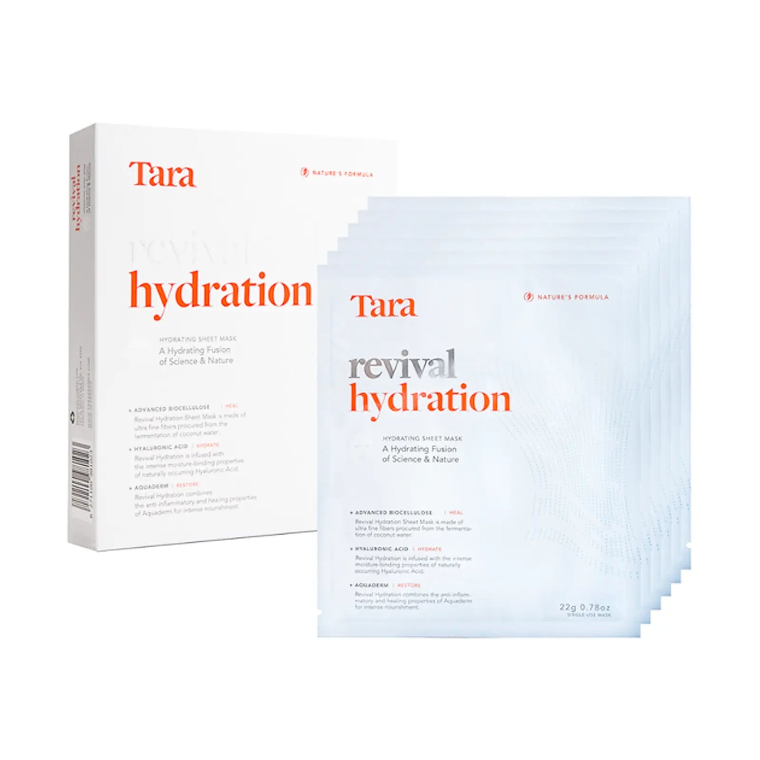 Tara Revival Hydration Sheet Mask 6*22 mL
