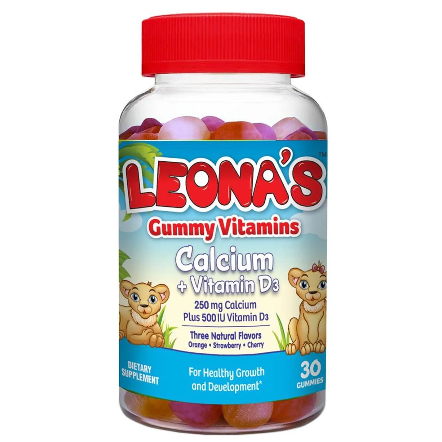 Leona Children Gummy Calcium + D3 30'S