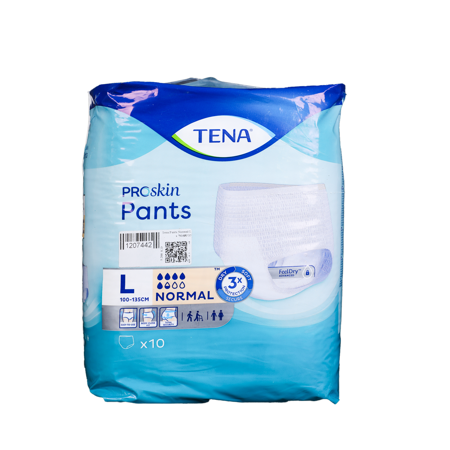 Tena Pants Normal L 10'S 791680