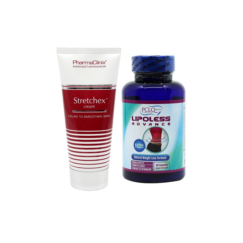 Lipoless + Pharmaclinix Stretch Mark Offer Package