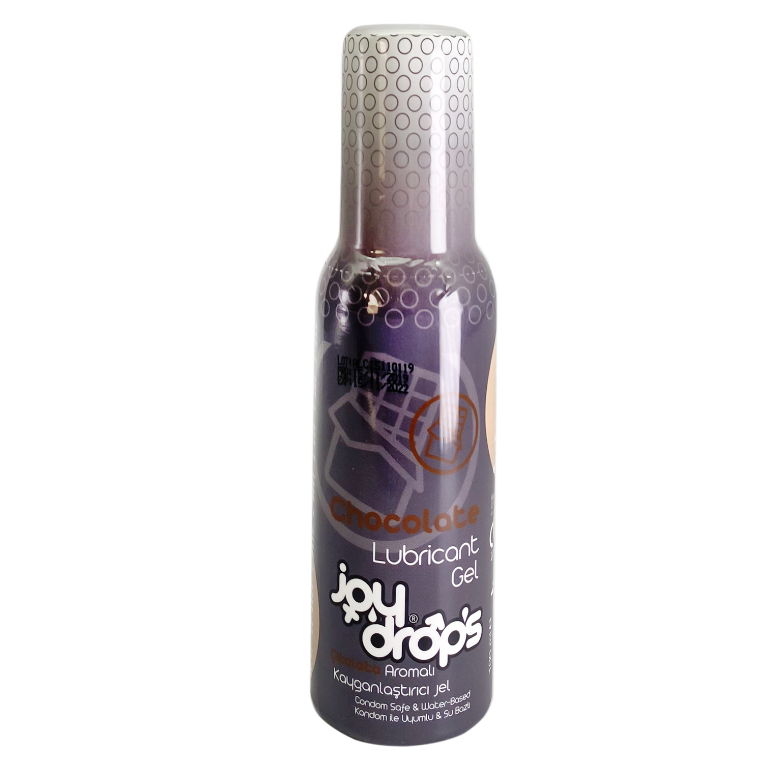 Joy Drops Chocolate Personal Lubricant Gel 100 Ml