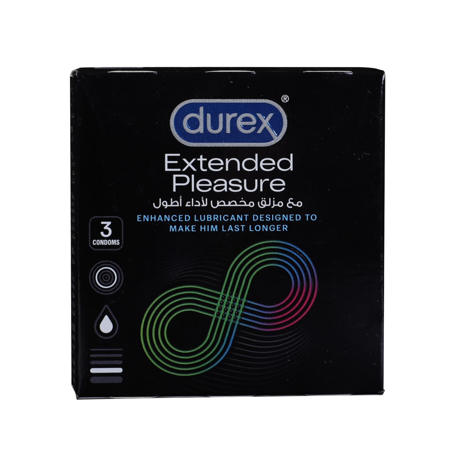 Durex Exteded Pleasure Condoms 3'S