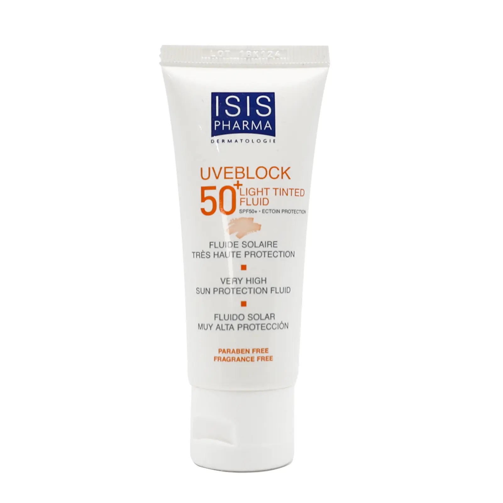 Isis Uveblock 50+ Light Fluid Tinted 40 mL Isisv50+T - Beauty Vitamins