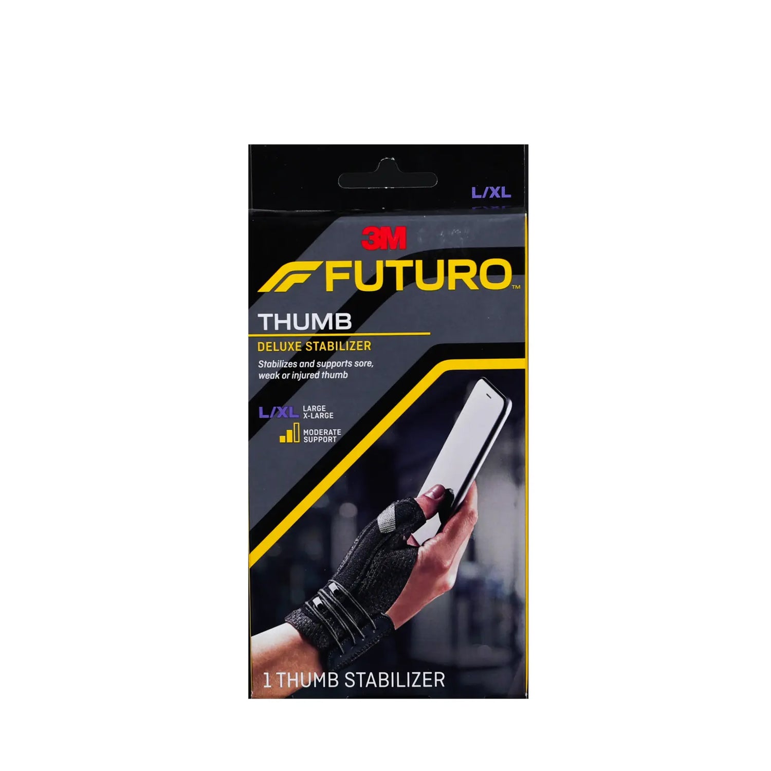 Futuro Thumb Deluxe Stabilizer Black L/XL 45844