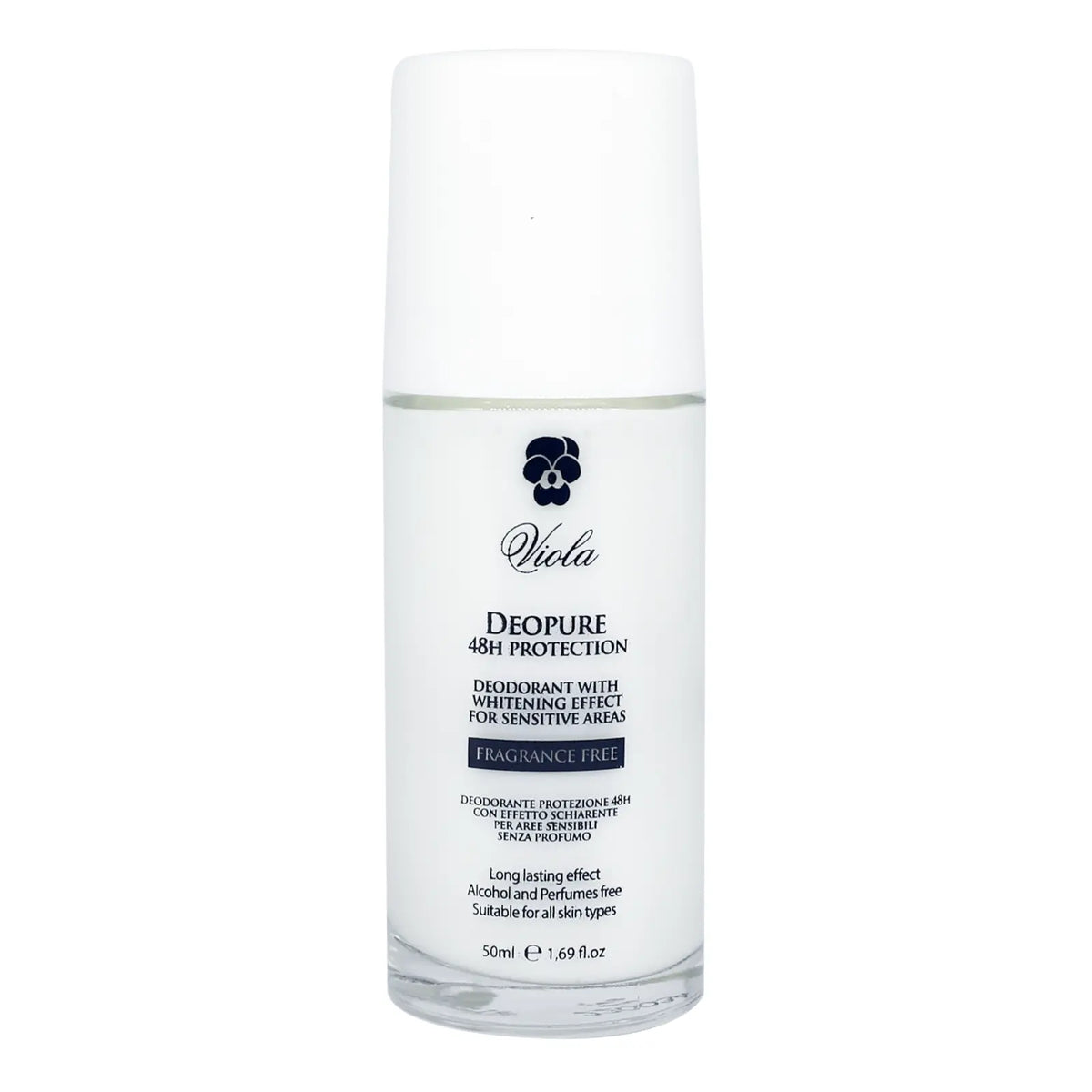 Viola Whitening Deodorant For Sensitive Areas Fragrance-Free - 50 ml - Beauty Vitamins