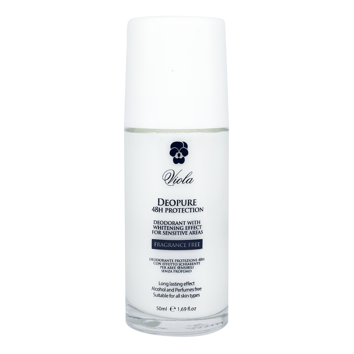Viola Whitening Deodorant For Sensitive Areas Fragrance-Free - 50 ml - Beauty Vitamins