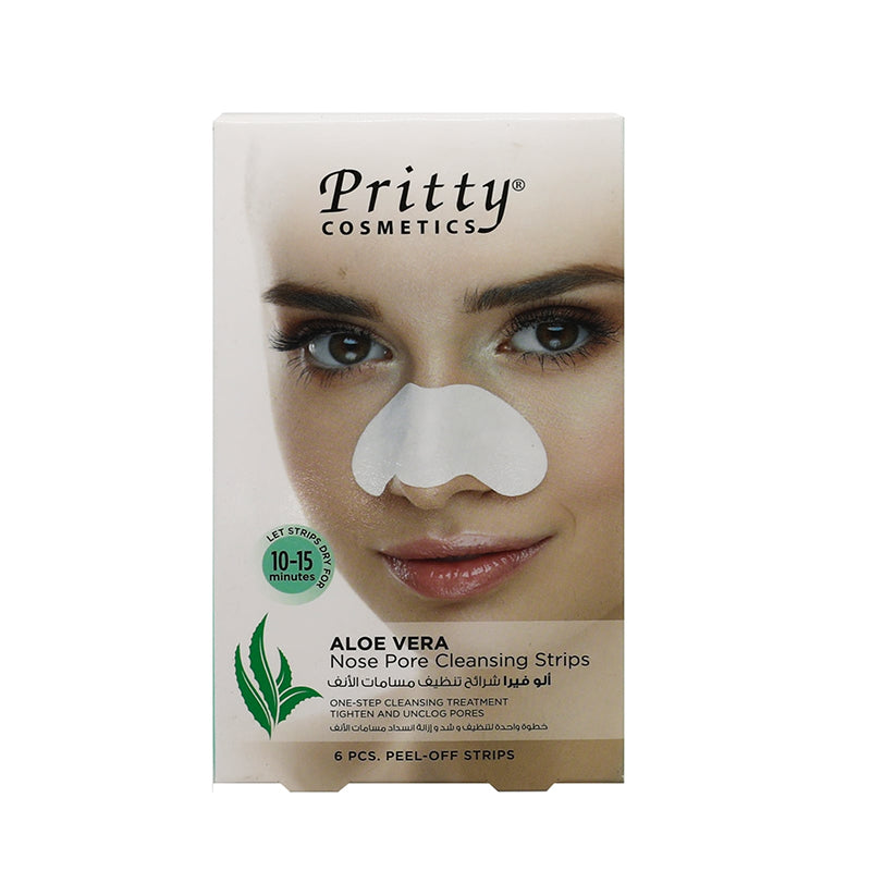 Pritty Nose Pore Cleansing Aloe Vera Strips 6'S 3130158