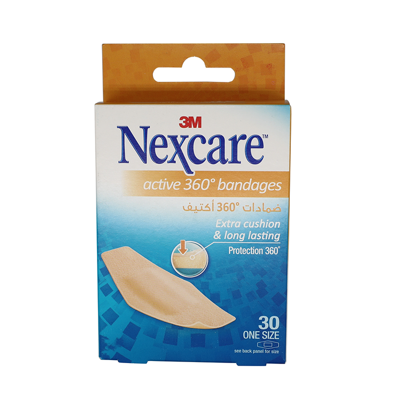 Nexcare Soft N Flex 360 Comfort Bandages 28*76 mm 30'S 57230 D