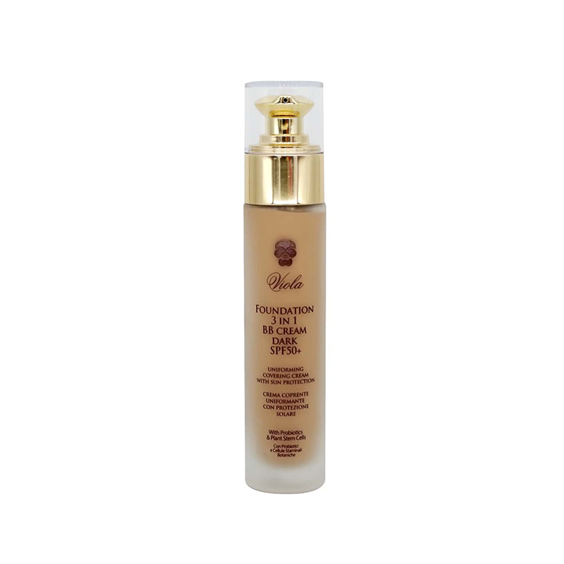Viola Foundation 3 In 1 BB Cream Dark 50 ml