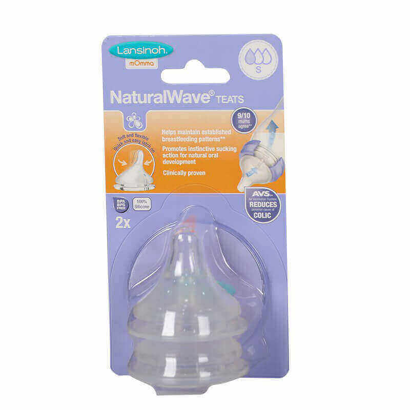 Lansinoh Natural Wave Slow- Flow Nipples