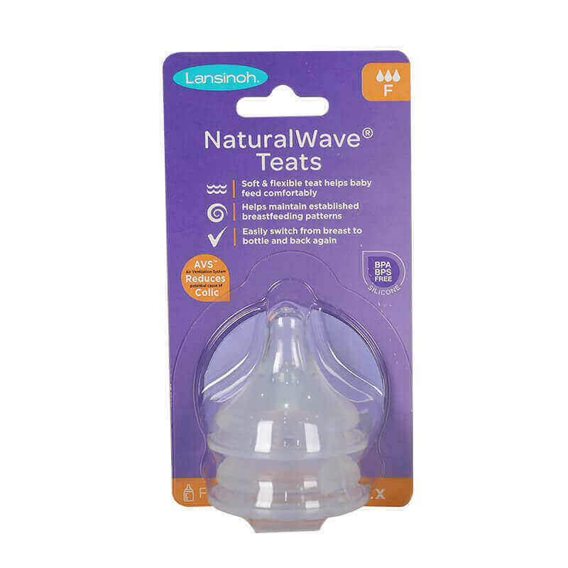 Lansinoh Natural Wave Fast-Flow Nipples