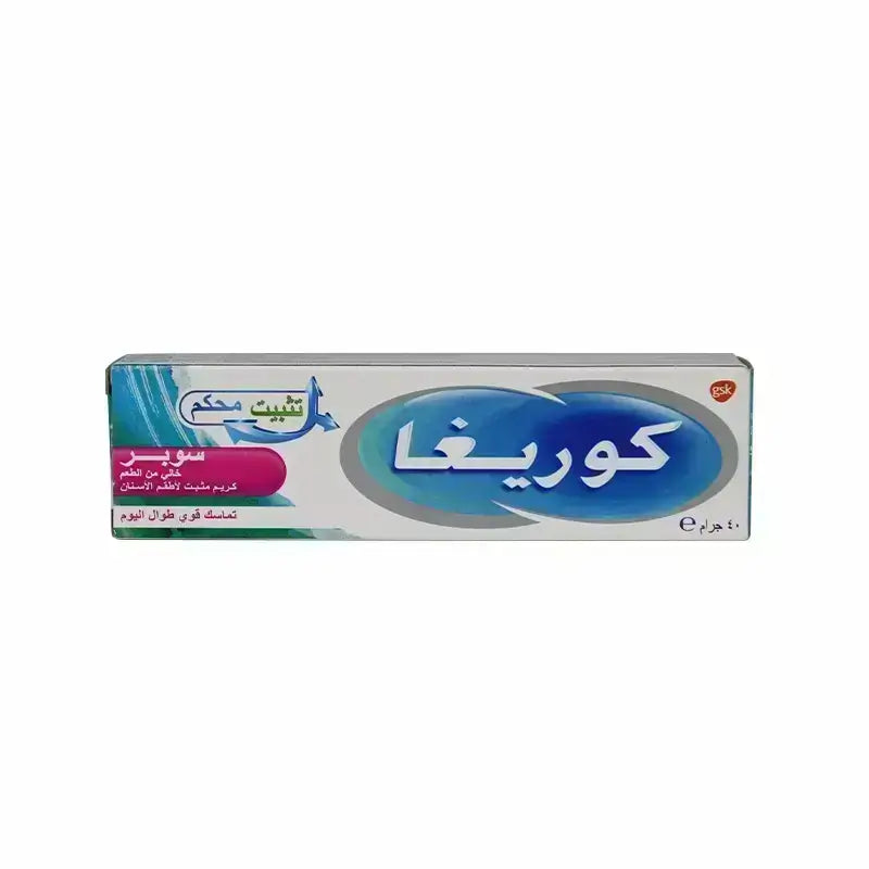 كوريغا سوبر كريم مثبت لأطقم الأسنان 40 جم 