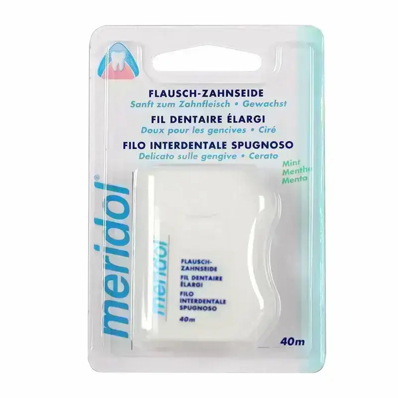 Meridol Dental Floss Wax Mint 40 m Id