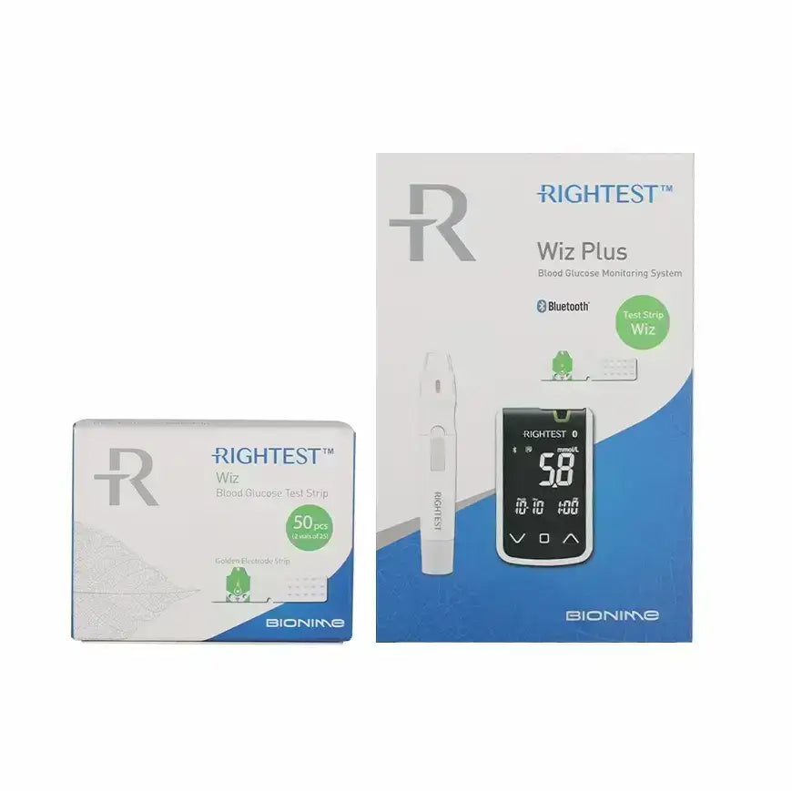 Bionime Rightest Device + 2 Glucose Strip Promo Pack