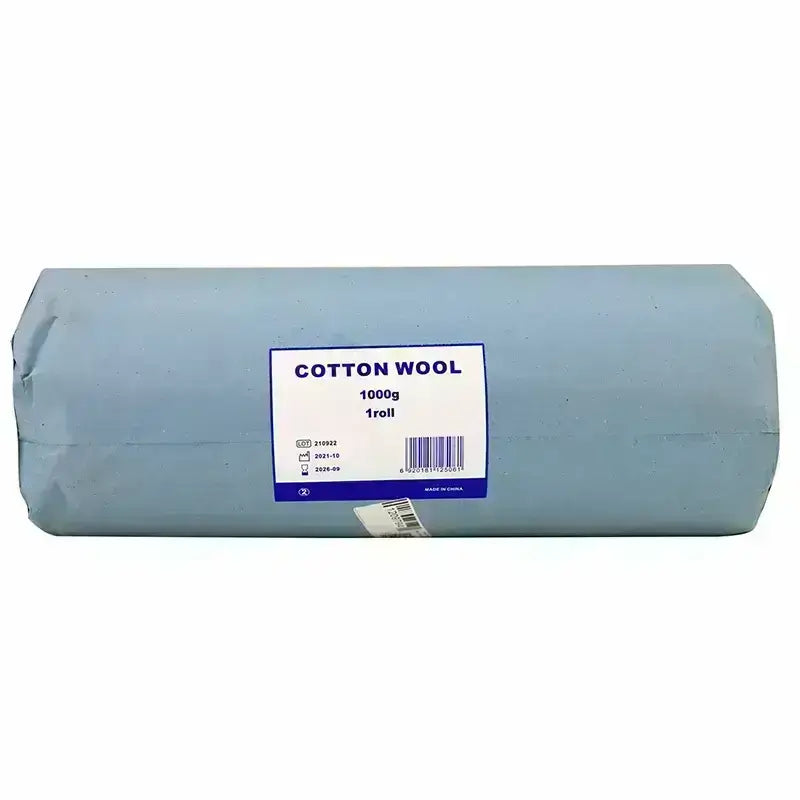 Super Soft Absorbent Cotton Roll - 1000g for Healthcare & Beauty
