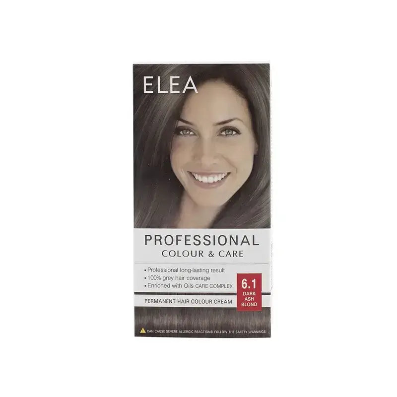 Elea Hair Color Cream 6/1 Dark Ash Blond 123ml - Beauty Vitamins