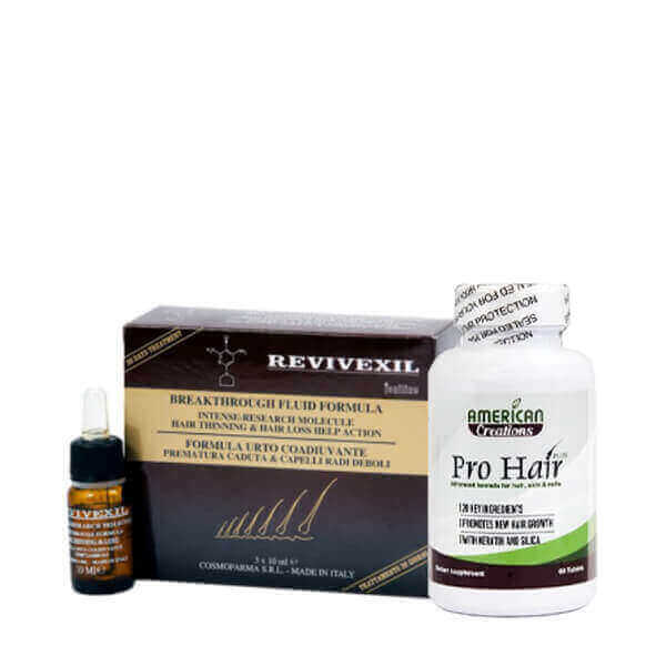 pro hair / revivexil ampoules package