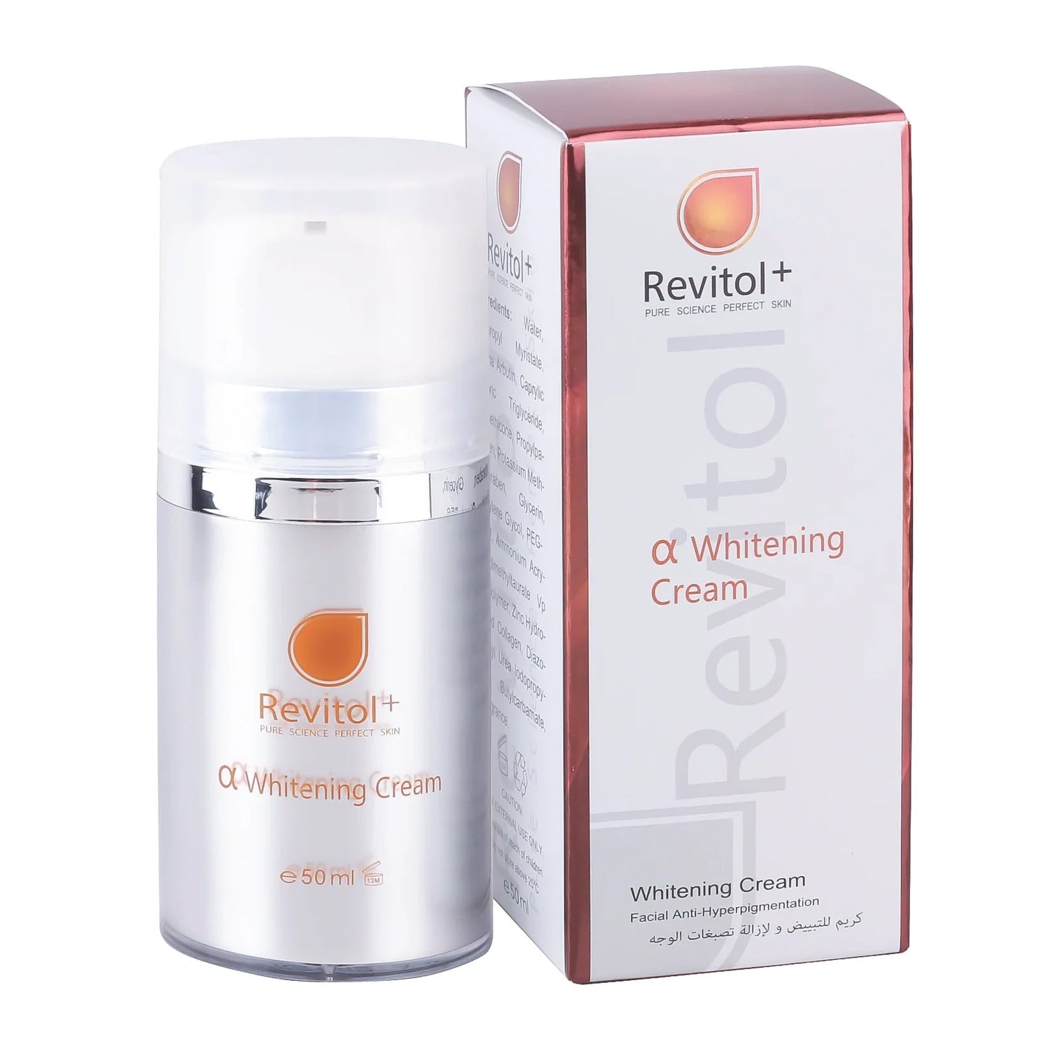 Revitol Alpha Whitening Cream 60 g for even skin tone