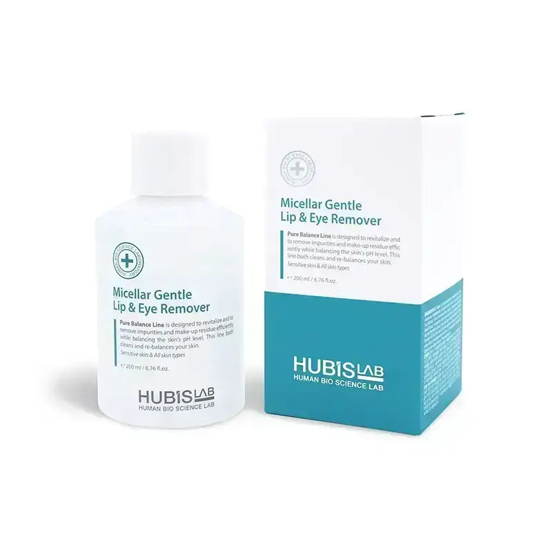 Hubislab Pure Balance Micellar Gentle Lip and Eye Remover 200 ml