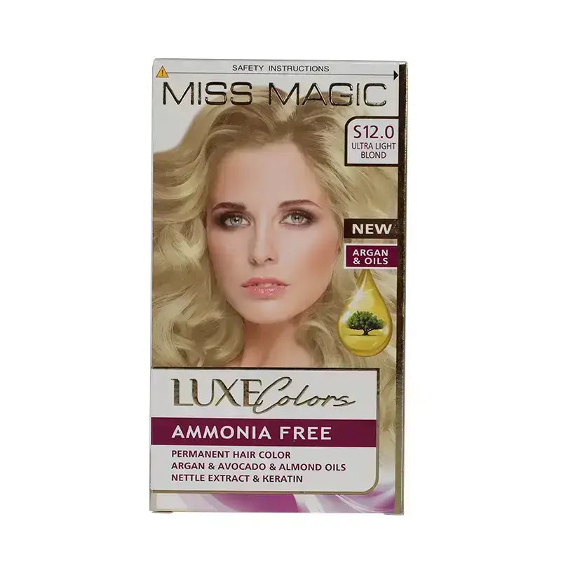 Miss Magic Luxe Hair Colors 12.0 Ultra Light Blond