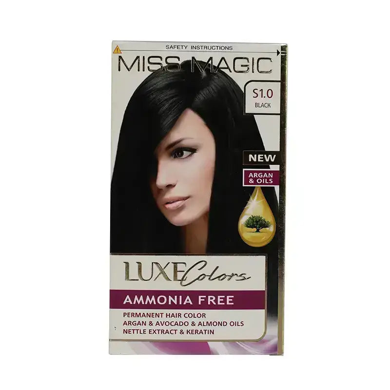 Miss Magic Luxe Hair Colors 1.0 Black